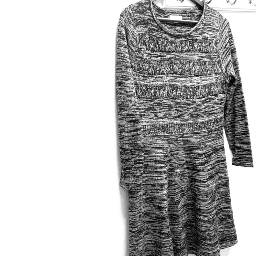 Calvin Klein long sleeve knitted dress size large